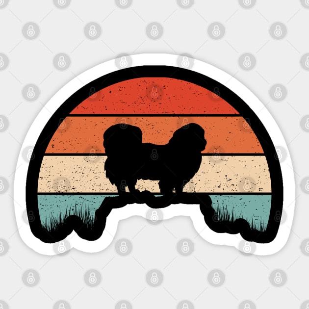 Pekingese Dog Sticker by Tesszero